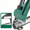 Heavy-Duty Pipe Wrench, CR-V Steel Adjustable Stillson Wrench