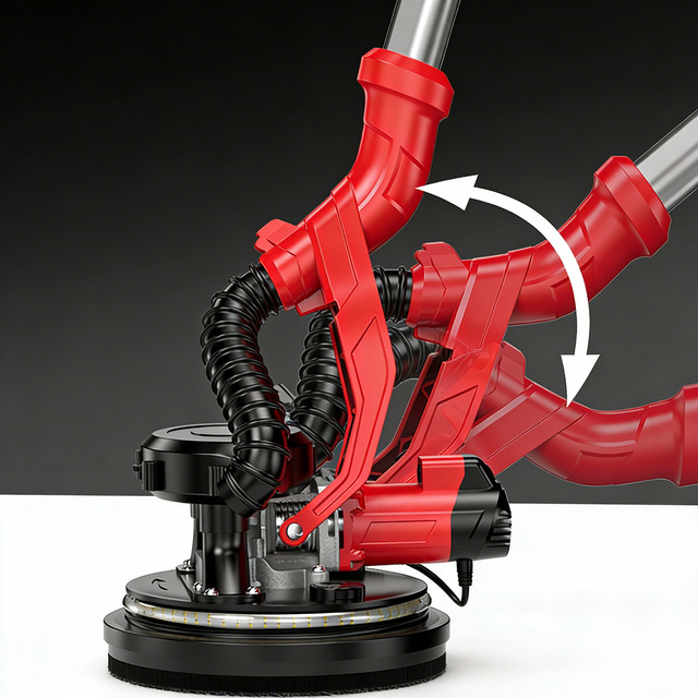  Drywall Sander with Self-Priming Dust Collection