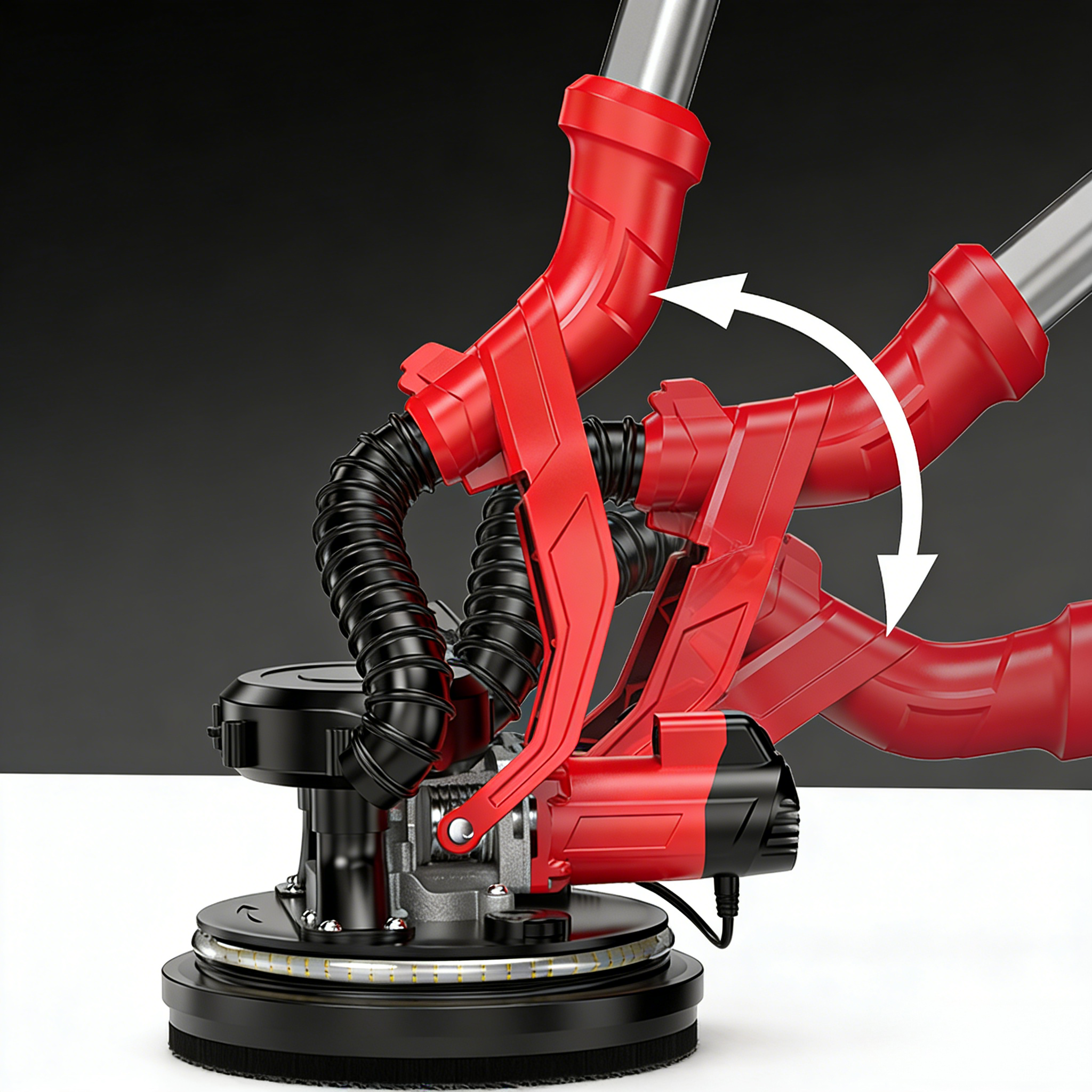  Drywall Sander with Self-Priming Dust Collection