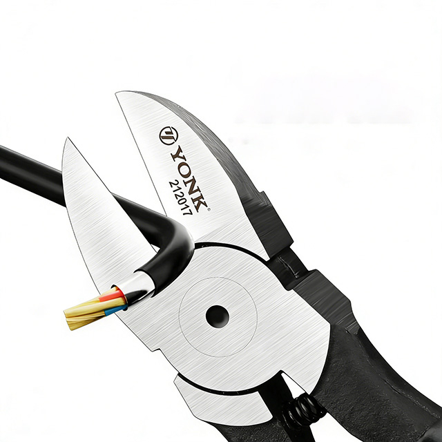 Heavy Duty Diagonal Cutting Pliers Set, CR-V Steel Precision Nose Pliers with Non-Slip Handle