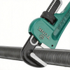 Heavy-Duty Pipe Wrench, CR-V Steel Adjustable Stillson Wrench