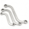 Double Box End & Open End Wrenches, CR-V Steel Straight/S-Shaped/U-Type