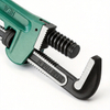 Heavy-Duty Pipe Wrench, CR-V Steel Adjustable Stillson Wrench