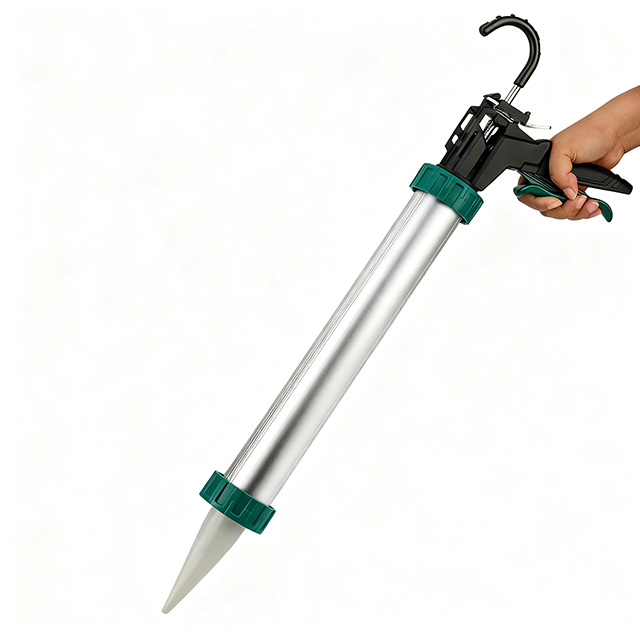 Heavy-Duty Aluminum Tube Caulk Gun, Professional Sealant Gun