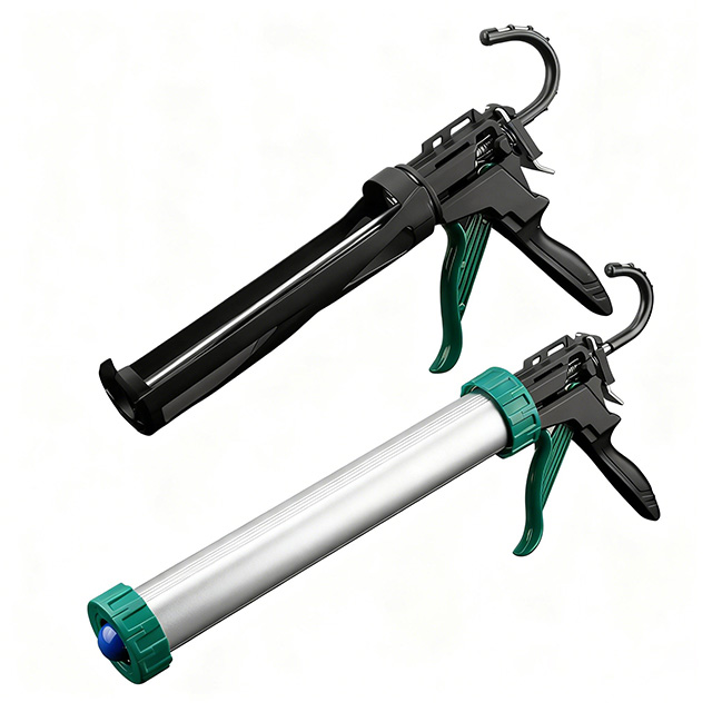 Heavy-Duty Aluminum Tube Caulk Gun, Professional Sealant Gun