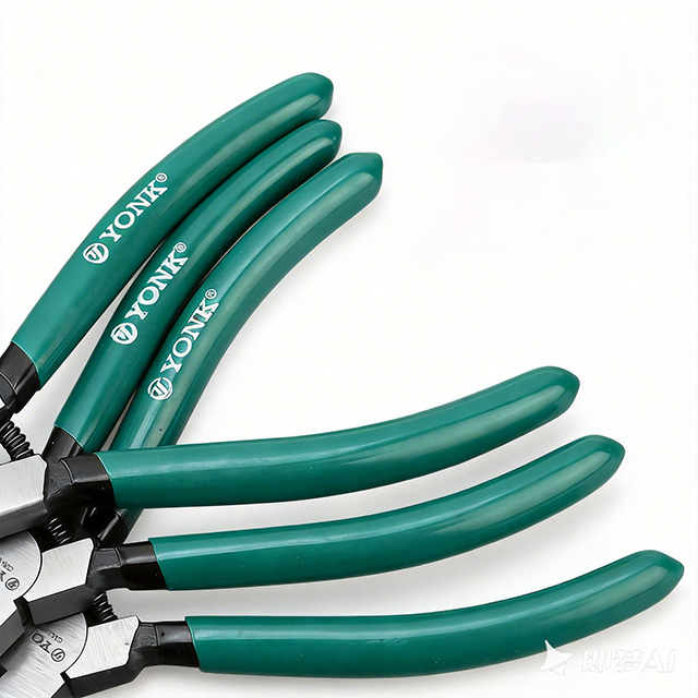 Circlip Pliers Set, CR-V Steel Internal & External Snap Ring Pliers with Straight/Bent Tips