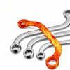 Double Box End & Open End Wrenches, CR-V Steel Straight/S-Shaped/U-Type