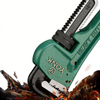 Heavy-Duty Pipe Wrench, CR-V Steel Adjustable Stillson Wrench