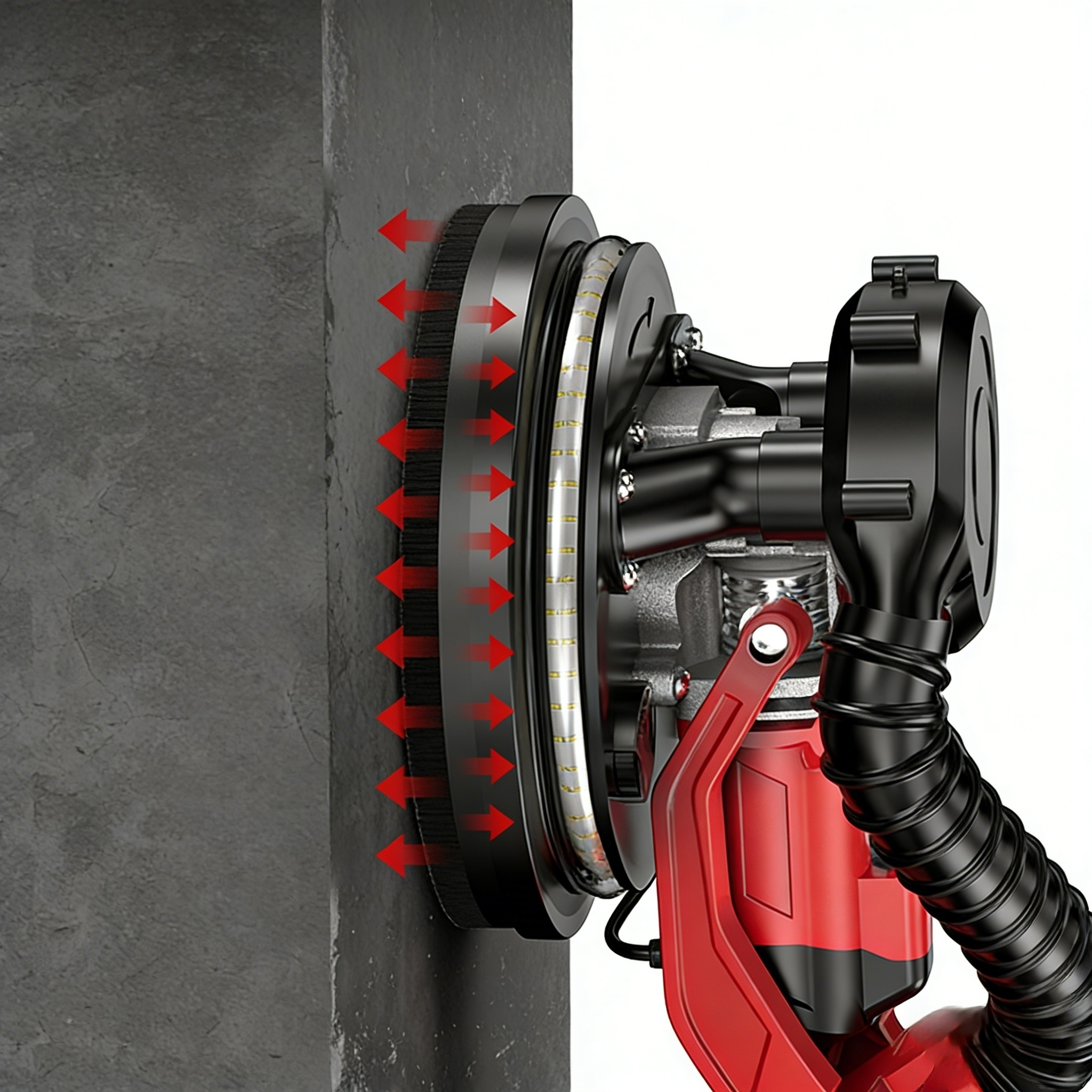  Drywall Sander with Self-Priming Dust Collection