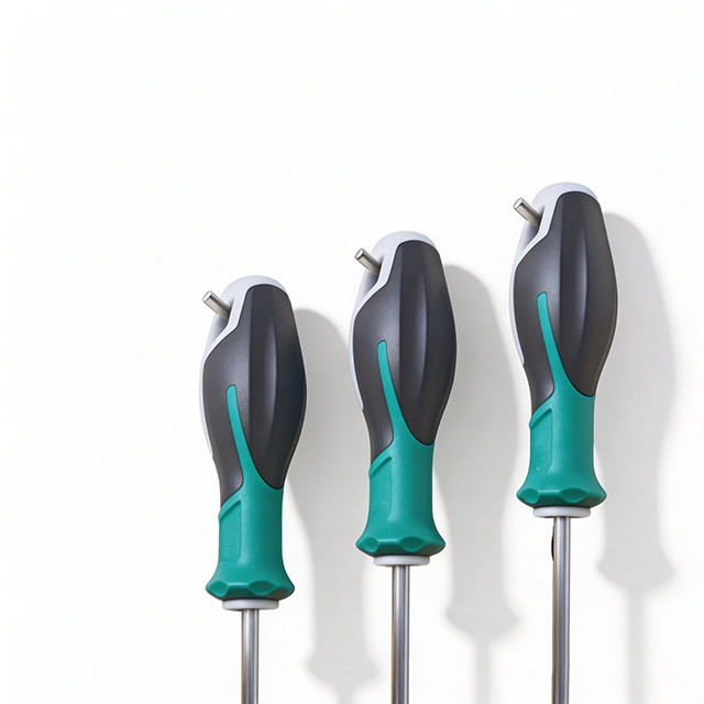 S2 Alloy Steel Phillips & Slotted Screwdrivers with Magnetic Tip, Ergonomic Handle for Repair & Home Improvement