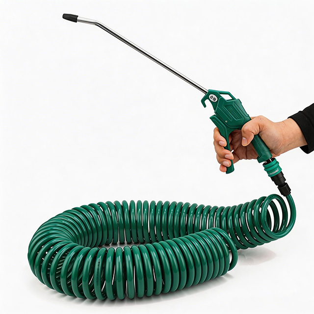 Industrial Air Blow Gun Set, High Pressure Pneumatic Air Nozzle Gun with Metal & Plastic Handles