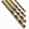 25Pcs HSS Twist Drill Bit Set, High Speed Steel Titanium Coated Drill Bits for Metal, Wood, Plastic
