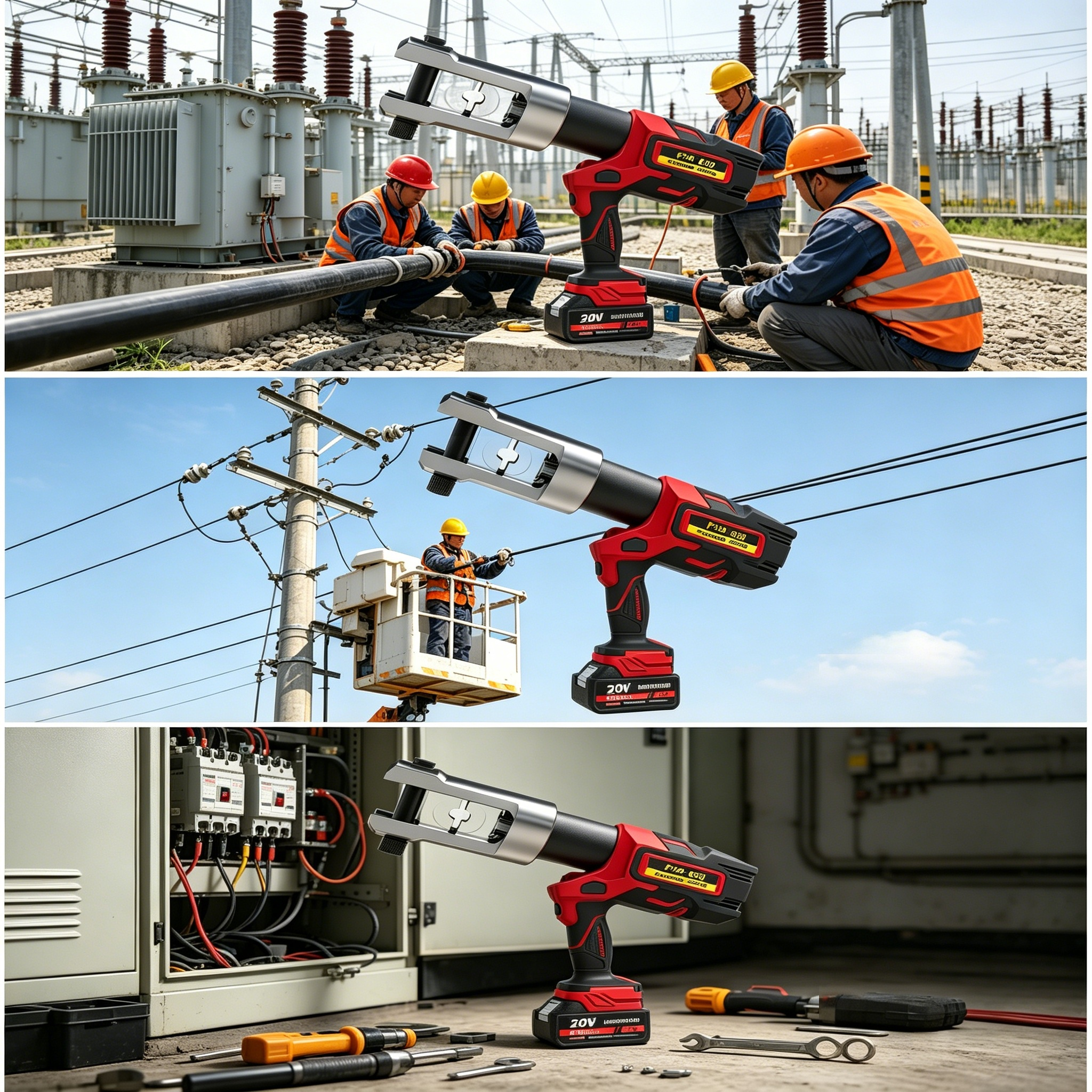 <span style="color:#e67e22;">3. Power Utility &amp; Electrical Maintenance</span>