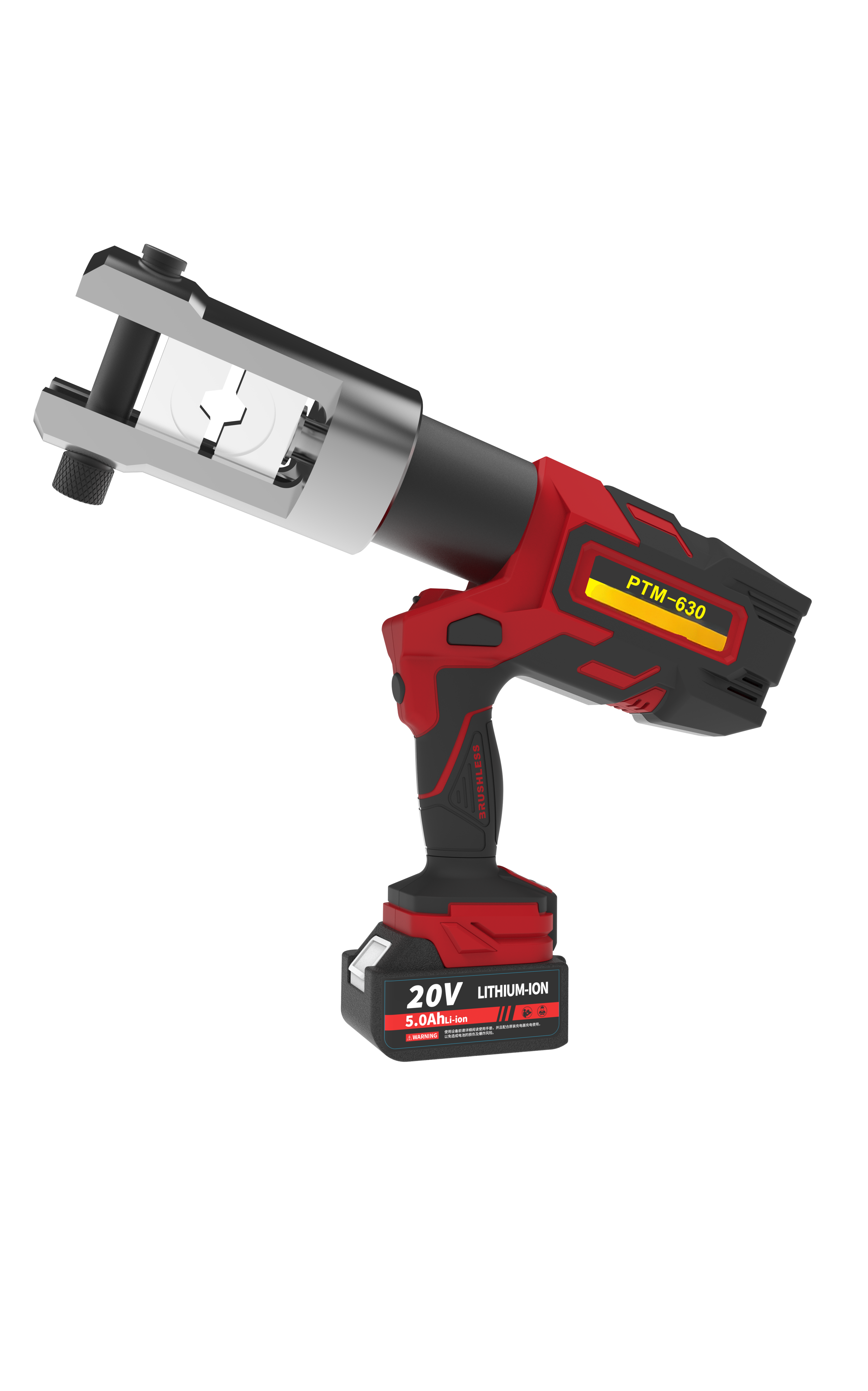 Cordless Lithium-Ion Hydraulic Crimping Tool 
