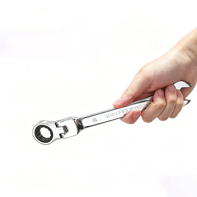 Flex Head Ratchet Combination Wrench 