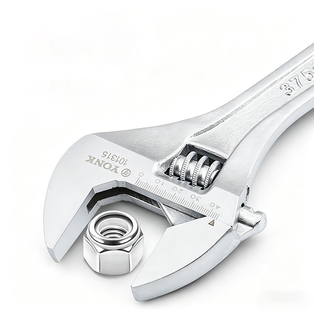 CR‑V Steel Adjustable Wrench