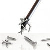 S2 Alloy Steel Phillips & Slotted Screwdrivers with Magnetic Tip, Ergonomic Handle for Repair & Home Improvement