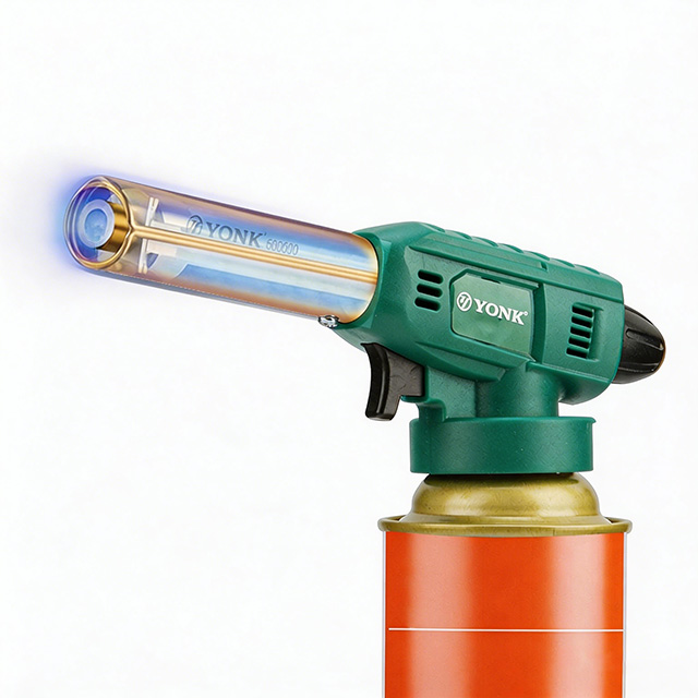 Butane Torch, Adjustable Flame Handheld Blow Torch, Portable Gas Torch