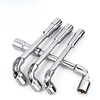 L Shaped Socket Wrench CR-V Steel Offset Hex Spanner