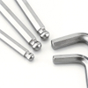 Long Arm Ball End Hex Key Wrench Set, S2 Alloy Steel Allen Keys with L-Shaped Handle, Multi-Size for Bike Furniture Repair