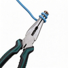 CR-V Steel Combination, Long Nose & Diagonal Cutting Pliers with Non-Slip Handles