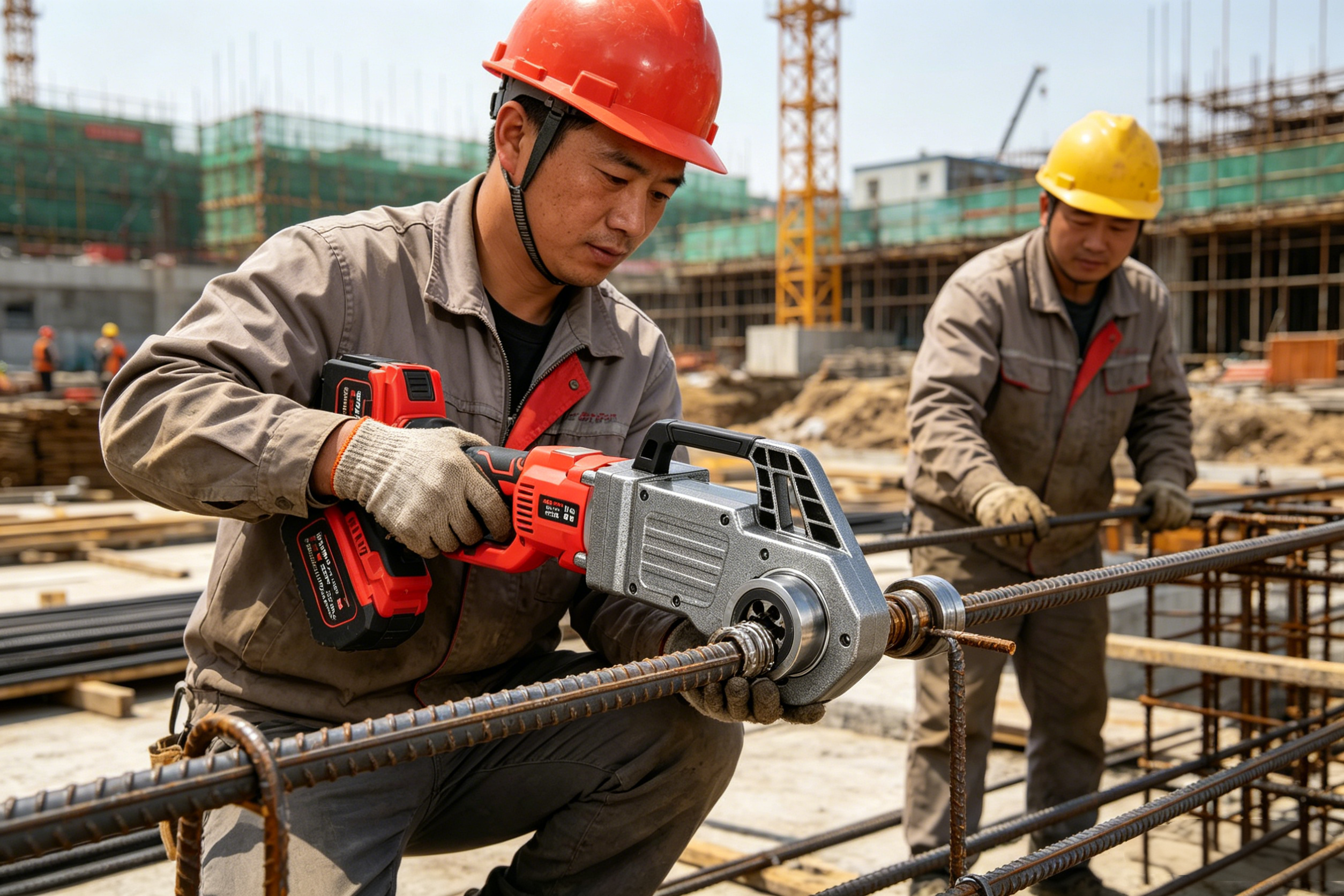 <span style="color:#e67e22;">3. Reinforcing Steel (Rebar) Mechanical Splicing</span>