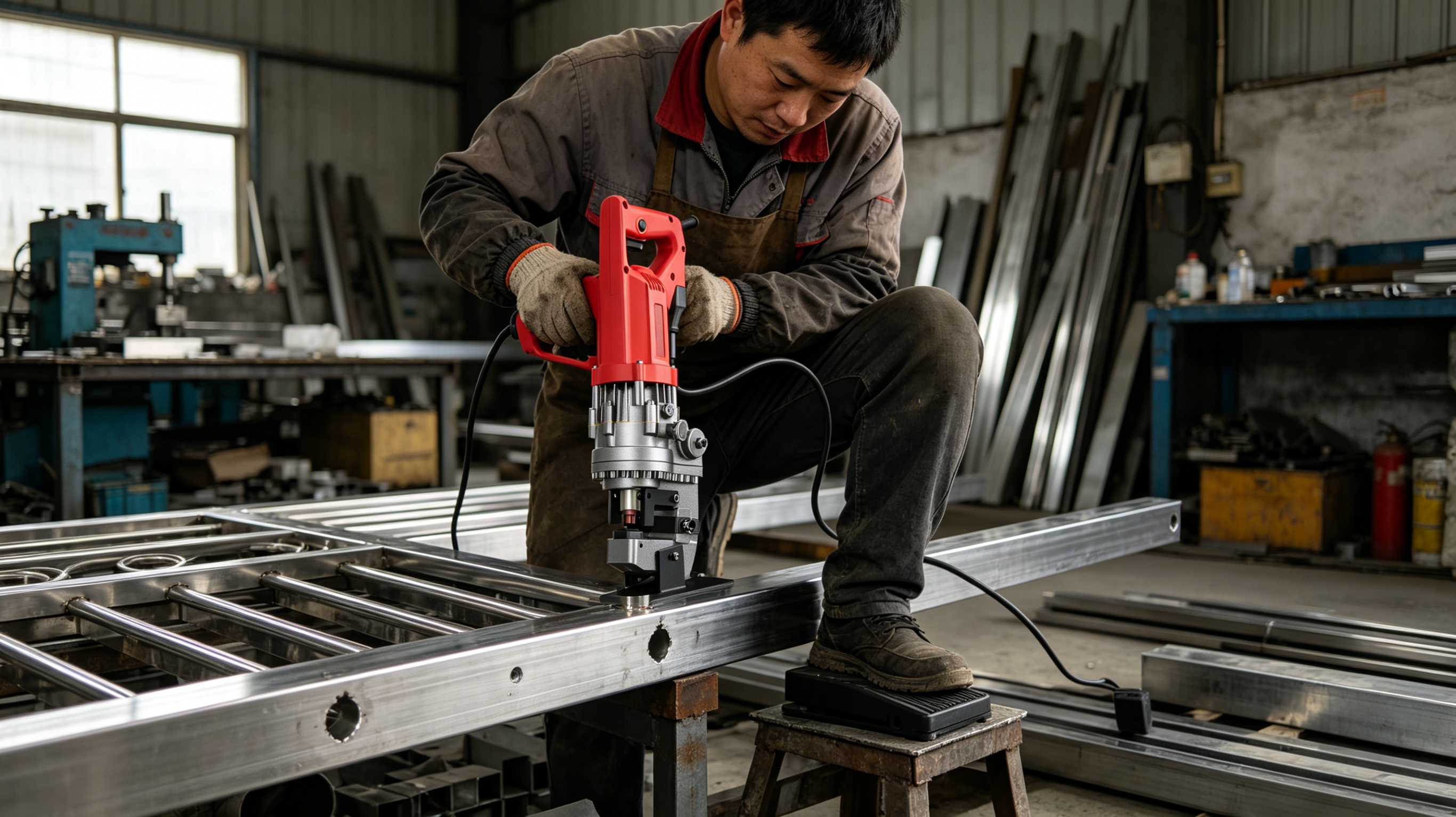 <span style="color:#e67e22;"><strong>4. Sheet Metal &amp; Guardrail Manufacturing Industry</strong></span>