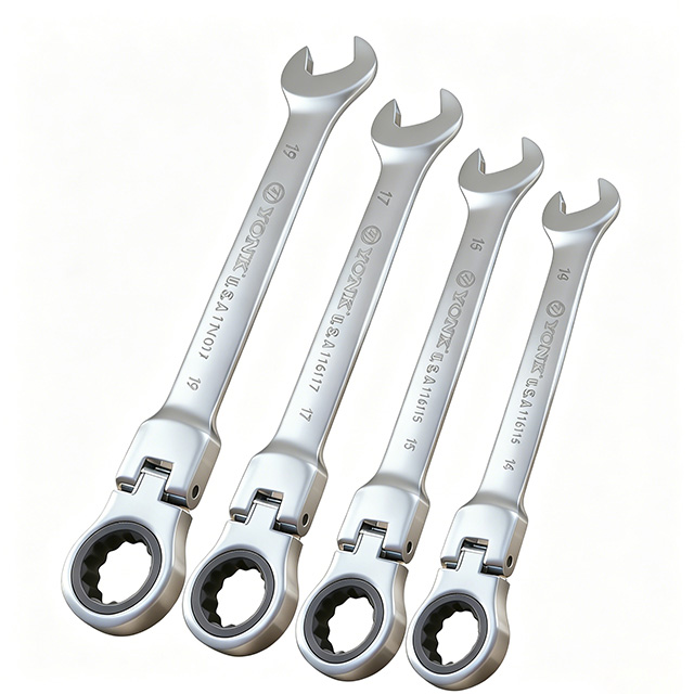 Flex Head Ratchet Combination Wrench 