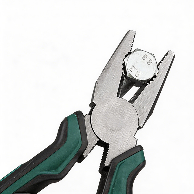 CR-V Steel Combination, Long Nose & Diagonal Cutting Pliers with Non-Slip Handles