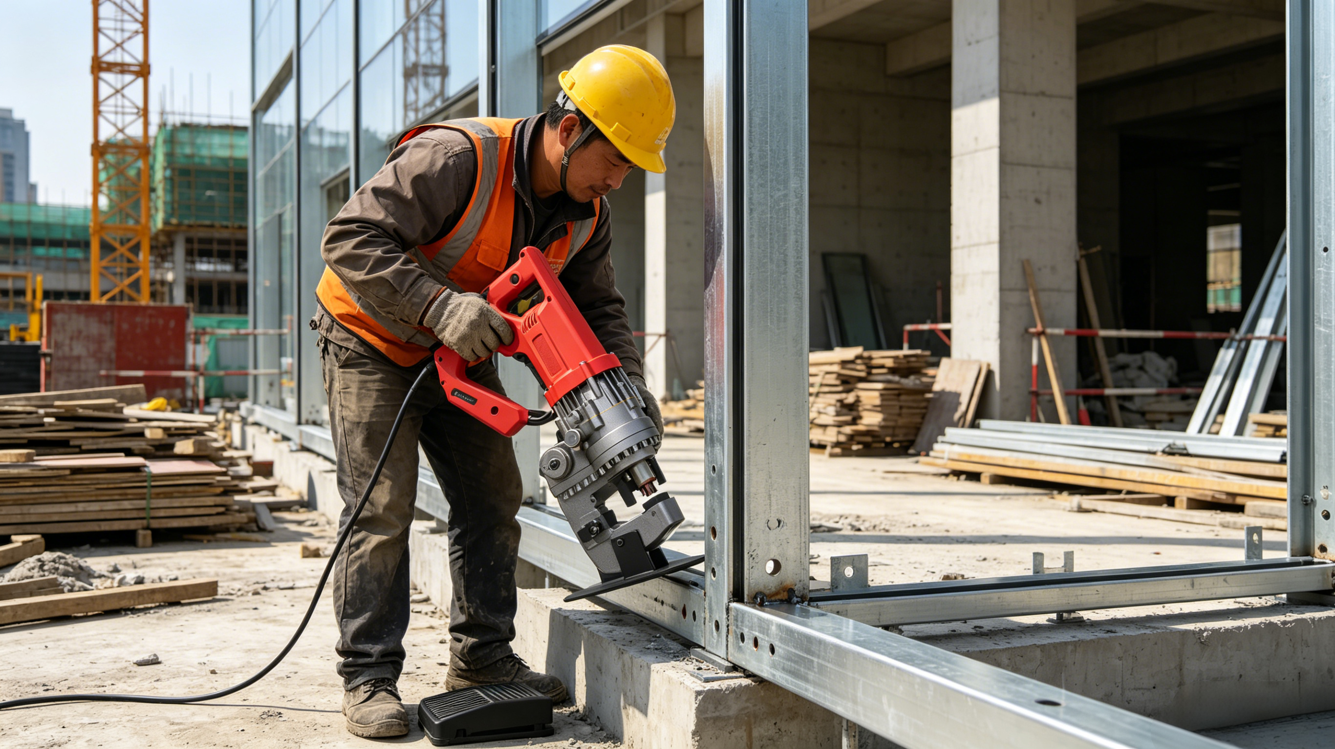 <span style="font-size:20px;"><span style="color:#e67e22;"><strong>3. Construction Steel Structure &amp; Curtain Wall Engineering</strong></span></span>