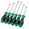 Screwdriver Set, CR‑V Steel Magnetic Flat & Phillips Head Screwdrivers