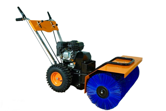 Walk-Behind Gas-Powered Snow Sweeper