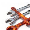 Flex Head Ratchet Combination Wrench 