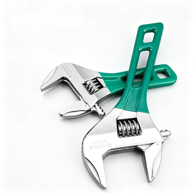 Plumbing Adjustable Wrench Wide Opening Spanner