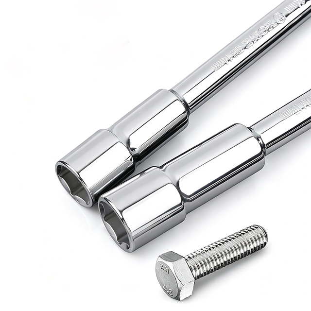 L Shaped Socket Wrench CR-V Steel Offset Hex Spanner