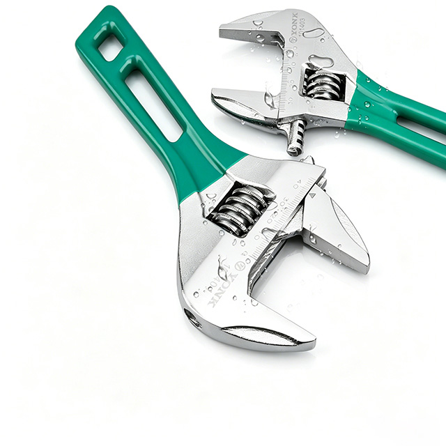 Plumbing Adjustable Wrench Wide Opening Spanner