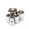 CR‑V Steel Hex Socket Set, Standard & Deep Drive Sockets