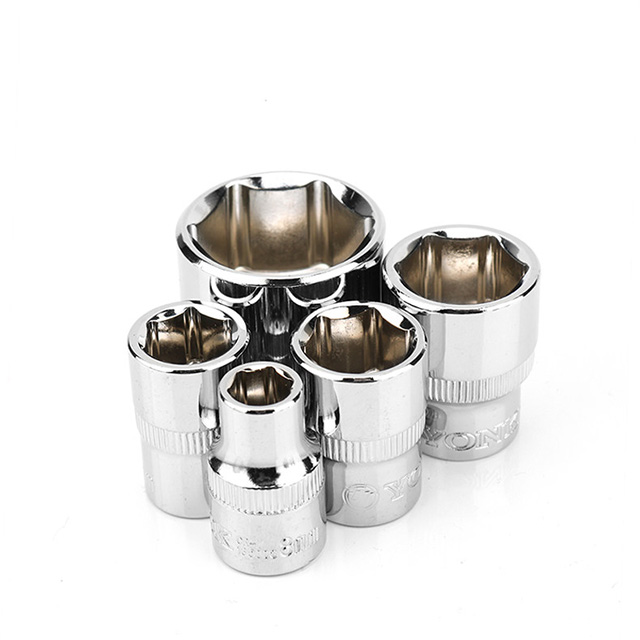 CR‑V Steel Hex Socket Set, Standard & Deep Drive Sockets