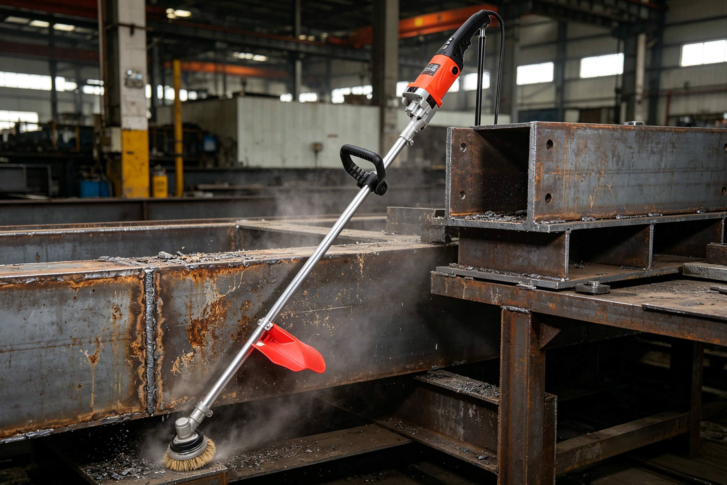 <span style="color:#e67e22;">Industrial Maintenance &amp; Surface Prep</span>