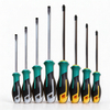 S2 Alloy Steel Phillips & Slotted Screwdrivers with Magnetic Tip, Ergonomic Handle for Repair & Home Improvement