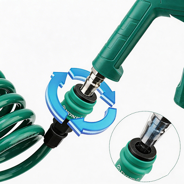 Industrial Air Blow Gun Set, High Pressure Pneumatic Air Nozzle Gun with Metal & Plastic Handles