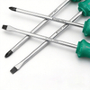 Screwdriver Set, CR‑V Steel Magnetic Flat & Phillips Head Screwdrivers