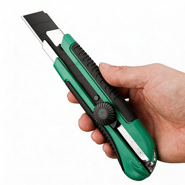 Heavy-Duty Utility Knife Set, SK5 Steel Retractable Box Cutter