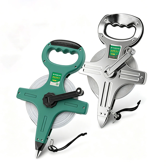 Open Reel Steel Tape Measure Long Distance Measuring Tape